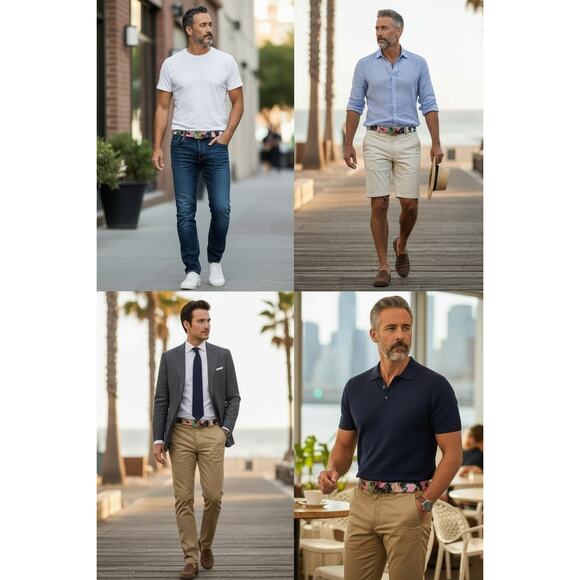 Louis Vuitton X Kid Super Monogram Reversible Belt Size 100cm/40 in - Picture 2 of 7